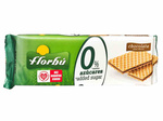 Cocoa filled wafers with no added sugar 160 g - Florbu