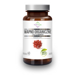 Organic calcium from red algae (800 mg) dietary supplement 60 capsules - Soul-Farm