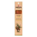 Indian cedar incense (15 pcs.) 30 g - Sattva