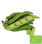 Bulk packaging (kg) - BIO fresh broad beans (about 5 kg)
