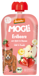 Apple, Banana & Strawberry Puree, without added sugars, from 1 year, Demeter Organic, 100 g – Mogli