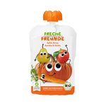 Apple - pear - carrot - pumpkin mousse without added sugars gluten free from 6 months BIO 100 g - Freche Freunde