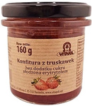 Sugar-Free Strawberry Jam, Sweetened with Erythritol 160 g – Vitapol