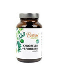 Chlorella + Spirulina bio dietary supplement 300 tablets 120 g (400 mg) - Batom