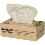 Bamboo tissues, 3-ply, in a box, 100 pcs. – Zuzii