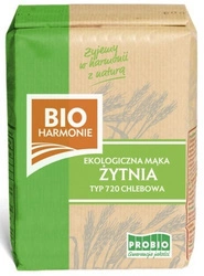 Rye bread flour type 720 BIO 1 kg - pro BIO (bioharmonie)