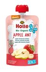 Mousse in an apple ant tube (apple - banana - pear) without added sugars from 6 months Demeter BIO 100 g - Holle