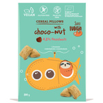 Organic Gluten-Free Cereal Pillows with Nut Cream 200 g – Super Fudgio