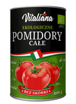 Whole peeled tomatoes BIO 400 g - Vitaliana