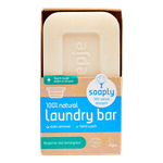 Eco Laundry Bar Soap, Bergamot and Lemongrass, 120 g – Soaply