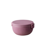 PLA plastic lunchbowl dusty rose - Chic-Mic-Mic