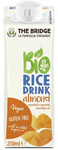 Gluten-free rice drink with almonds without added sugars BIO 250 ml - The Bridge