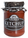 Gluten-free ketchup without added sugars 180 g - KROKUS