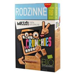 Crunchies rye and oatmeal cinnamon flakes BIO 450 g