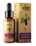 Organic Grapeseed Oil for Body and Hair 50 ml - Sattva