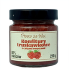 Strawberry extra jam with whole fruit 210 g - Straight from the village