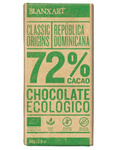 Bitter chocolate 72% Dominican gluten-free BIO 80 g