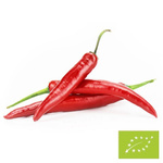 Fresh hot peppers BIO - about 1 kg