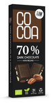 Dark Chocolate 70 % with Pecans Organic 40 g – Cocoa