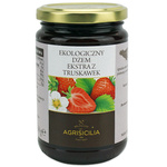 Organic Strawberry Extra Jam 360 g – Agrisicilia