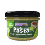 Hemp seed paste with chickpeas and spinach BIO 185 g - Naturavena