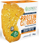 Protein cookies with butter flavor without sugar (2 x 35 g) 70 g - Greenergy