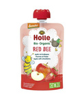 Mousse in a tube red bee (apple - strawberry) without added sugars from 8 months Demeter BIO 100 g - Holle