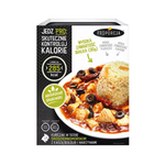 Chicken in Mediterranean sauce with bulgur groats and vegetables 300 g