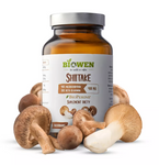 Shiitake Mushroom Extract (400 mg) Gluten-Free Dietary Supplement, 90 Capsules – Biowen