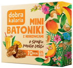 Mini Cashew Bars, Mango Lassi Flavor, No Added Sugar (6 x 17 g) 102 g – Dobra Kaloria