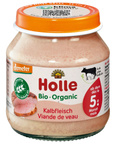 Veal meat without added sugars gluten-free from 5 months Demeter bio 125 g - Holle