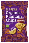 Gluten-free plantain bell pepper chips BIO 80 g