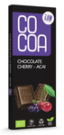 Organic Raw Cherry-Acai Chocolate 40 g – Cocoa