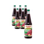 SET 6 x Pickled Beet Juice with Ginger Juice Bio Demeter 700 ml Voelkel