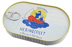 Herring fillet in BIO mustard and dill sauce 200 g