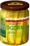 Gluten-free peeled sliced pickles BIO 540 ml (270 g)