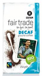 Decaffeinated arabica/robusta peru fair trade ground coffee BIO 250 g