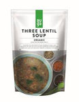 Three lentil soup with green, red and brown lentils BIO 400 g