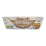 Organic Gluten-free Plant-based Crema Catalana Dessert, 2 x 125 g – Ecomil