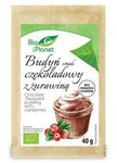 Chocolate-flavored pudding with cranberry BIO 40 g