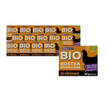 KIT 15 x Gluten-free poultry broth cube bio 66 g - Naturavena