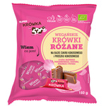 Rose flavored gluten free dairy free fudge bio 150 g - Me Gusto (super fudge)