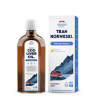 Norwegian omega-3 tranium (1000 mg) lemon flavored dietary supplement 250 ml - OSAVI