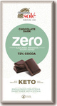 Dark Chocolate 72% Cocoa, with Stevia, No Added Sugar, Keto 100 g – Chocolates Sole
