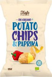 Bell pepper flavored potato chips BIO 125 g - Trafo
