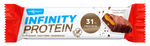 Protein bar with caramel and hazelnuts in milk chocolate gluten-free 55 g - Maxsport