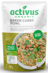 Organic Gluten-Free Green Curry Dish with Mung Beans and Black Rice 283 g – Activus