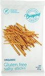 Gluten-free salted sticks BIO 45 g