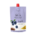 Blueberry fruit mousse Blueberry flakes Flaxseed 100 g