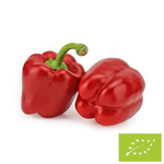 Fresh red peppers bio (about 0.60 kg)